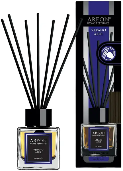 Bețișoare parfumate Areon Lux - Verano Azul, 50 ml