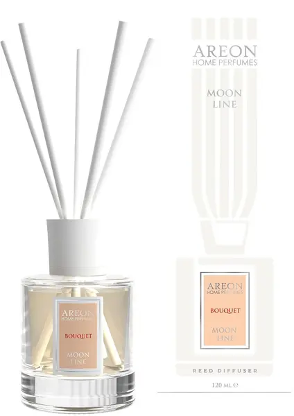 Bețișoare parfumate Areon Moon Line - Bouquet, 120 ml