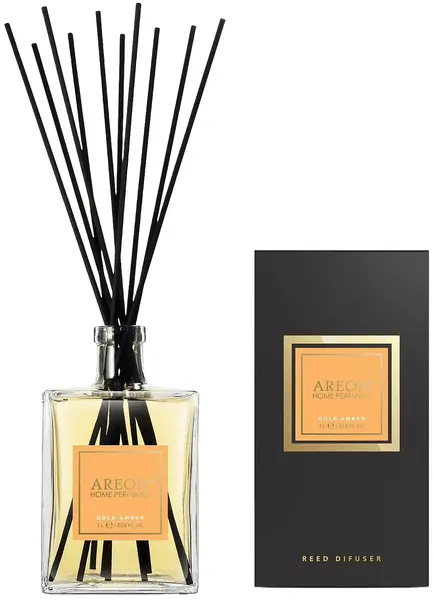 Bețișoare parfumate Areon Premium - Gold Amber, 1 l
