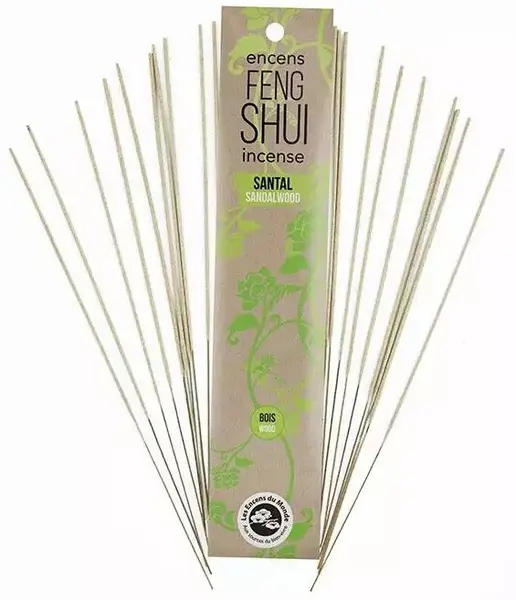 Betisoare parfumate Aromandise Feng Shui santal element Lemn