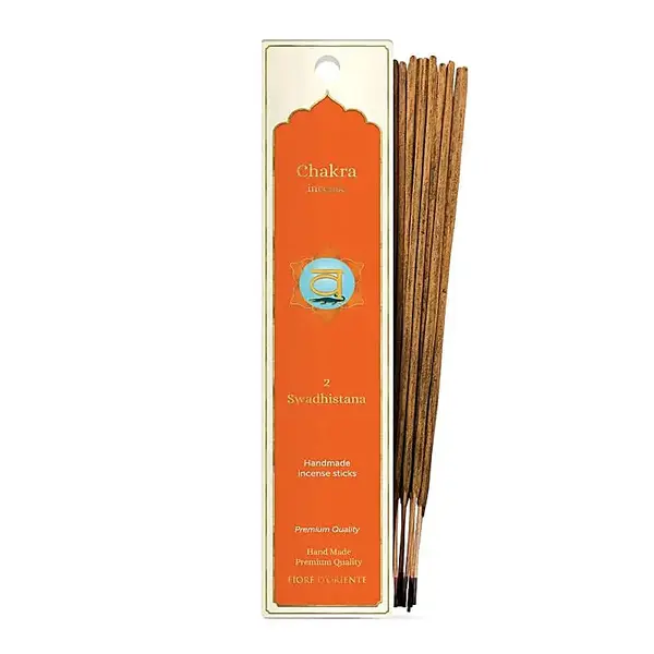 Bețișoare parfumate Fiore d’Oriente | Chakra incense Swadhistana