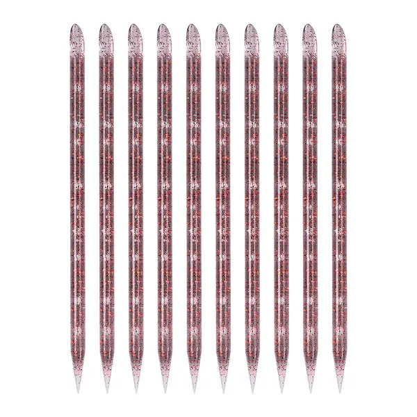 Betisoare Unghii pentru Cuticule SensoPRO Milano, Clear Red - Set 100 bucati