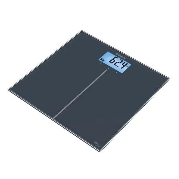 BEURER Cantar corporal Beurer GS280, 180Kg, 100g, 10 memorii, BMI, Display iluminat, Negru