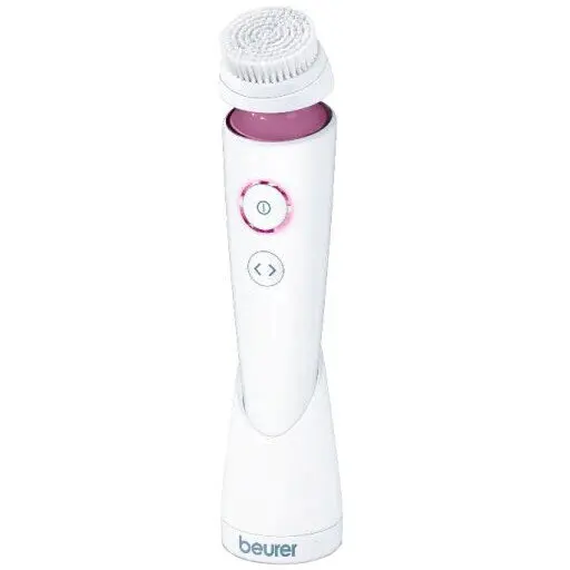 BEURER Perie pentru curatare faciala Beurer FC95, 3 viteze, 4 perii, 2 nivele de rotatie, Alb