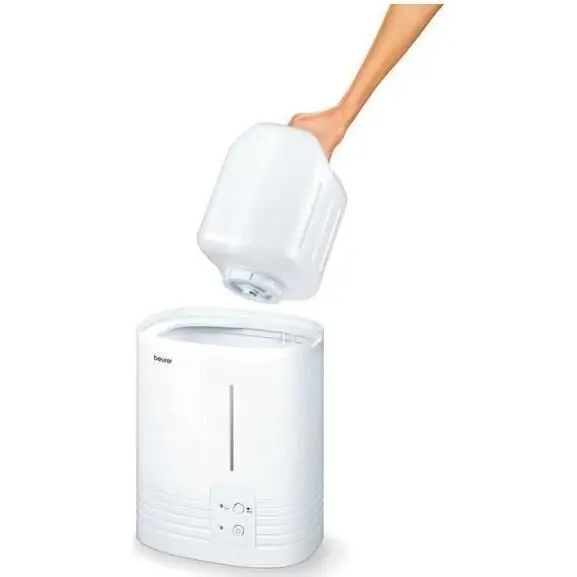 BEURER Umidificator de aer Beurer, 365 W, LED, 6 l, 400 ml/h, Alb