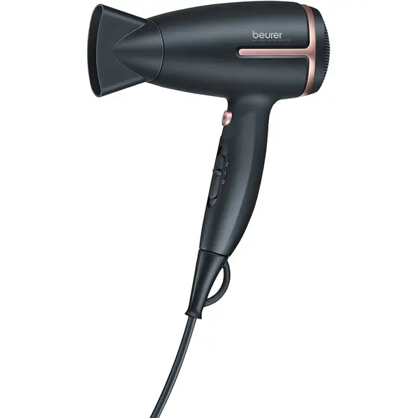 BEURER Uscator de par Beurer HC25 pentru voiaj, 1600 W, Negru, Bronz