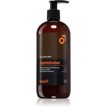 Beviro Natural Body Wash Sophisticated Gel de duș pentru bărbați