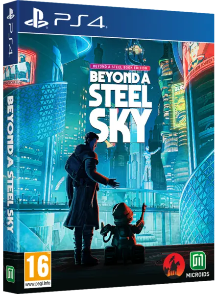 Beyond A Steel Sky Beyond A Steel Book Edition Плейстейшън 4