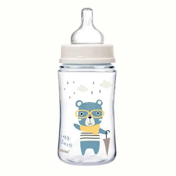 Biberon anticolici 240 ml Canpol babies blue