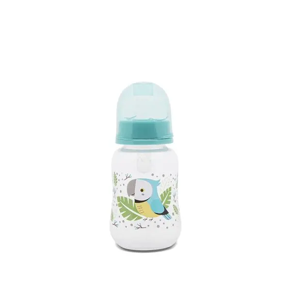 Biberon cu capac Lorelli Aqua Blue 0 luni+ 125 ml