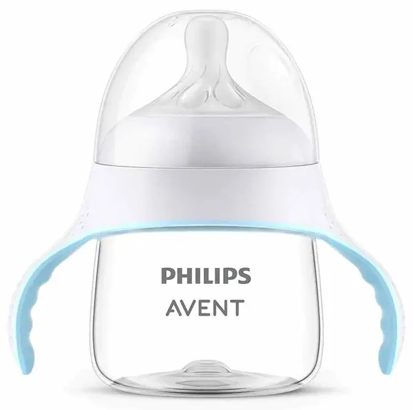 Biberon de tranziție Philips Avent - Natural Response 3.0, cu tetină 6m+, 150 ml
