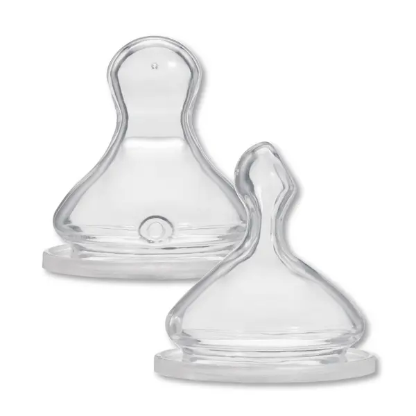 Biberon din silicon pentru piure Baby Nova - Mărimea 2, 2 buc