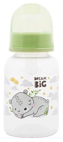 Biberon Lorelli Baby Care - Simple, 125 ml, Fresh Green