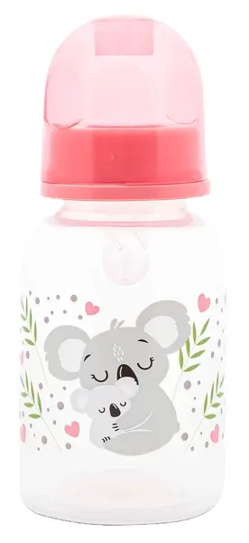 Biberon Lorelli Baby Care - Simple, 125 ml, Shell Pink