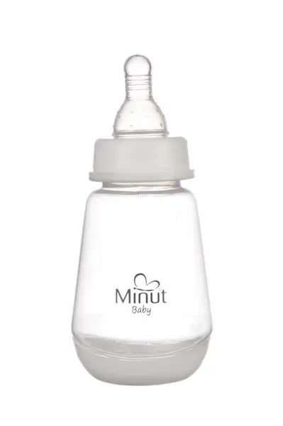 Biberon Minut Baby cu tetina silicon 0+, 150 ml