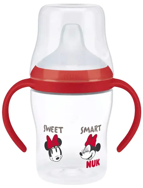 Biberon NUK Perfect Match - Cu duză de suc, TC, РР, 150 ml, Disney, Minnie