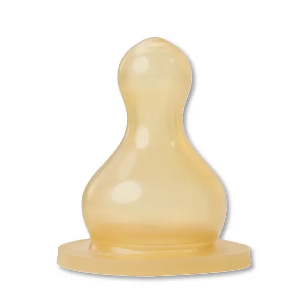 Biberon standard din latex pentru ceai Baby Nova - 2 bucăți, universal