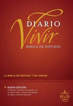 Biblia de Estudio del Diario Vivir Rvr60, Hardcover/Tyndale