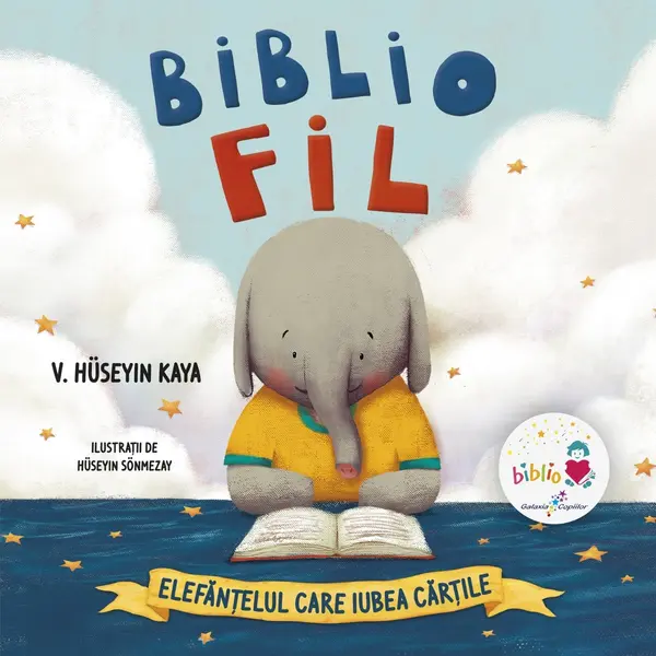 Bibliofil: Elefănțelul care iubea cărțile