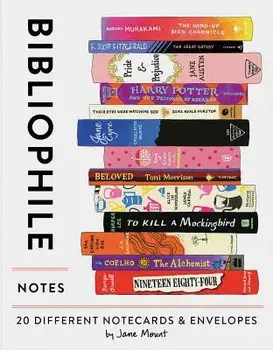 Bibliophile Notes: 20 Different Notecards & Envelopes, Hardcover/Jane Mount