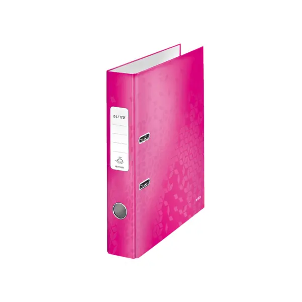 Biblioraft A4 carton laminat 5 cm/ 8 cm diverse culori Leitz 180 WOW Biblioraft A4 carton laminat 5 cm/ 8 cm diverse culori Leitz 180 WOW 5 cm roz