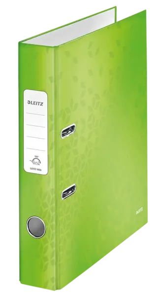 Biblioraft A4 carton laminat 5 cm/ 8 cm diverse culori Leitz 180 WOW Biblioraft A4 carton laminat 5 cm/ 8 cm diverse culori Leitz 180 WOW 5 cm verde