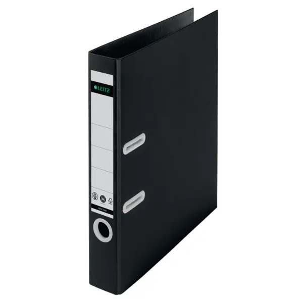 Biblioraft A4 carton partial reciclat negru 5 cm/ 8 cm Leitz 180 Recycle Biblioraft A4 carton partial reciclat negru 5 cm/ 8 cm Leitz 180 Recycle 8 cm