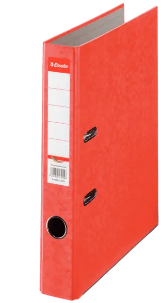 Biblioraft A4 carton prespan 5 cm/ 7.5 cm diverse culori Esselte Rainbow Biblioraft A4 carton prespan 5 cm/ 7.5 cm diverse culori Esselte Rainbow 5 cm rosu