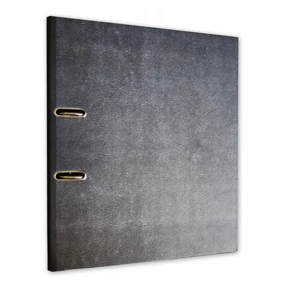 Biblioraft A4 Noki, carton marmorat, 5 cm, negru