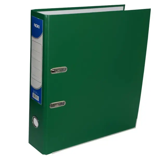 Biblioraft A4 plastifiat PP 5.5 cm / 7.5 cm diverse culori Noki Biblioraft A4 plastifiat PP 5.5 cm / 7.5 cm diverse culori Noki Verde 5.5 cm