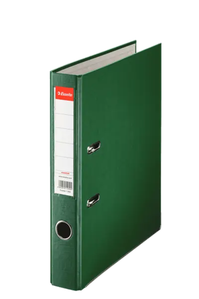 Biblioraft A4 plastifiat PP 5 cm/ 7.5 cm diverse culori Esselte Economy Biblioraft A4 plastifiat PP 5 cm/ 7.5 cm diverse culori Esselte Economy 5 cm verde