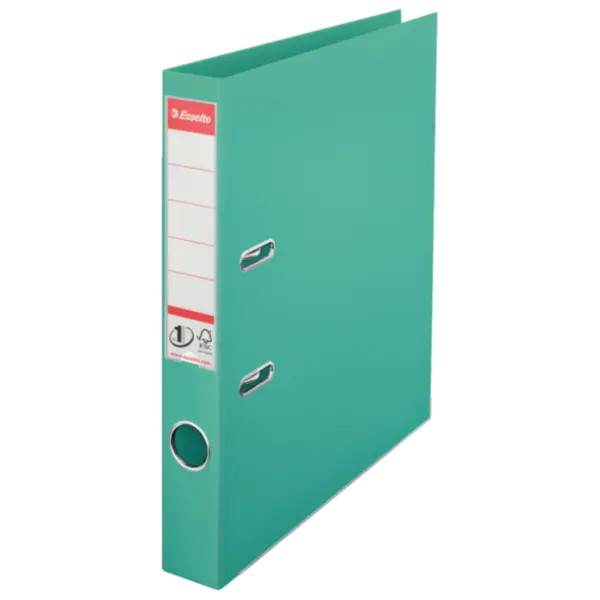 Biblioraft A4 plastifiat PP 5 cm/ 7.5 cm diverse culori Esselte No.1 Power Biblioraft A4 plastifiat PP 5 cm/ 7.5 cm diverse culori Esselte No.1 Power 5 cm turcoaz