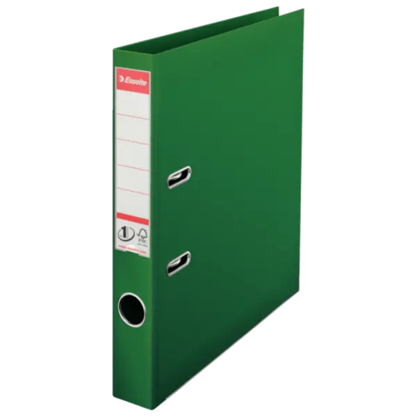 Biblioraft A4 plastifiat PP 5 cm/ 7.5 cm diverse culori Esselte No.1 Power Biblioraft A4 plastifiat PP 5 cm/ 7.5 cm diverse culori Esselte No.1 Power 5 cm verde