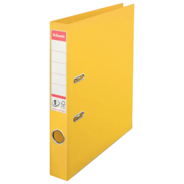 Biblioraft A4 plastifiat PP 5 cm/ 7.5 cm diverse culori Esselte No.1 Power Biblioraft A4 plastifiat PP 5 cm/ 7.5 cm diverse culori Esselte No.1 Power 5 cm galben