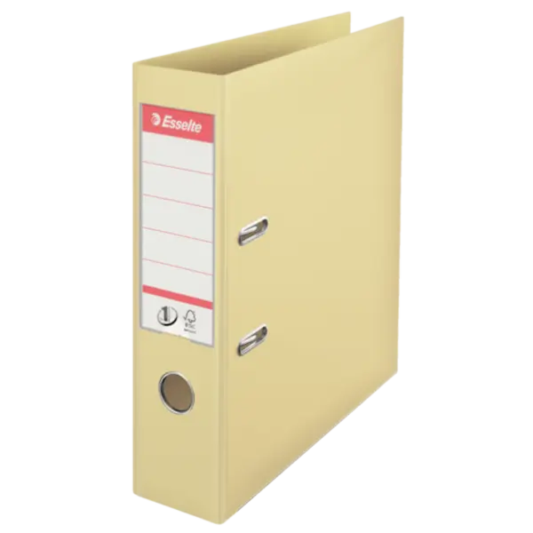 Biblioraft A4 plastifiat PP 5 cm/ 7.5 cm diverse culori Esselte No.1 Power Biblioraft A4 plastifiat PP 5 cm/ 7.5 cm diverse culori Esselte No.1 Power 7.5 cm crem