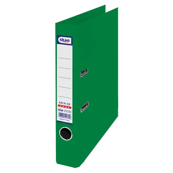 Biblioraft A4 plastifiat PP 5 cm/ 8 cm diverse culori Skag Biblioraft A4 plastifiat PP 5 cm/ 8 cm diverse culori Skag 5 cm verde