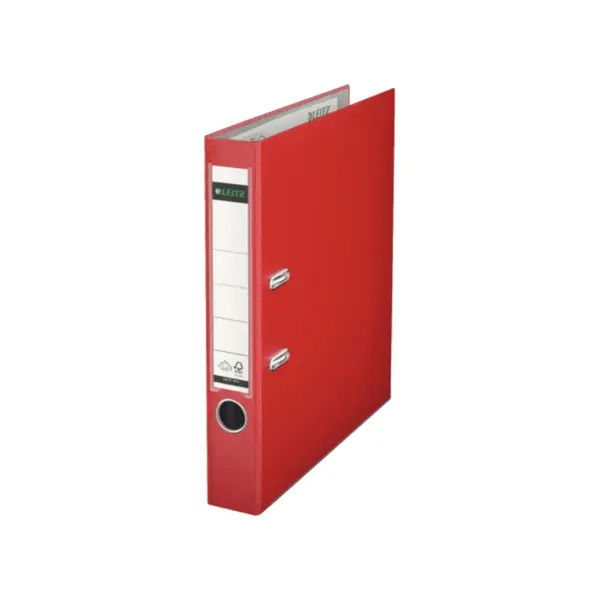 Biblioraft A4 PP 5.2 cm/ 8 cm diverse culori Leitz 180° Biblioraft A4 PP 5.2 cm/ 8 cm diverse culori Leitz 180° 5.2 cm rosu