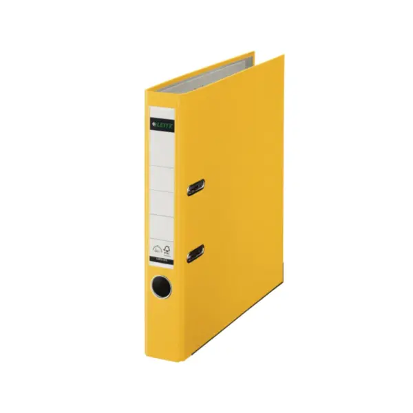 Biblioraft A4 PP 5.2 cm/ 8 cm diverse culori Leitz 180° Biblioraft A4 PP 5.2 cm/ 8 cm diverse culori Leitz 180° 5.2 cm galben