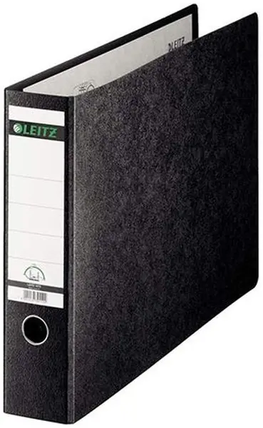 Biblioraft orizontal Leitz - A3, 8 cm, din carton reciclat