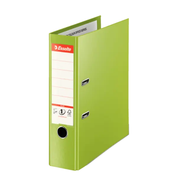 Biblioraft PP A4 8cm Esselte No.1 Power Jumbo Plus VIVIDA Biblioraft Esselte No.1 Power Jumbo Plus VIVIDA PP/PP 80 mm verde
