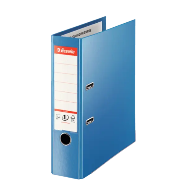 Biblioraft PP A4 8cm Esselte No.1 Power Jumbo Plus VIVIDA Biblioraft Esselte No.1 Power Jumbo Plus VIVIDA PP/PP 80 mm albastru