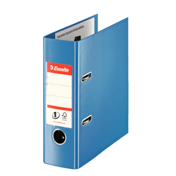 Biblioraft PP A5 7.5 cm Esselte No.1 Power VIVIDA Biblioraft PP A5 7.5 cm Esselte No.1 Power VIVIDA albastru