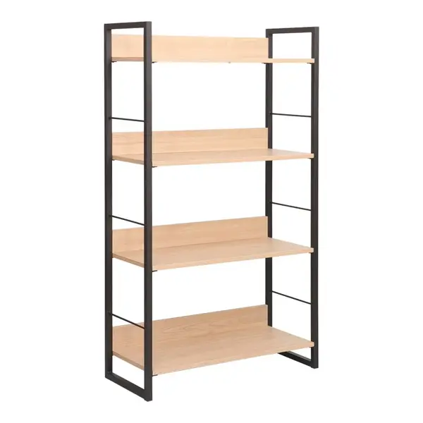 Biblioteca Dorfie Negru 70x30x124.5 cm
