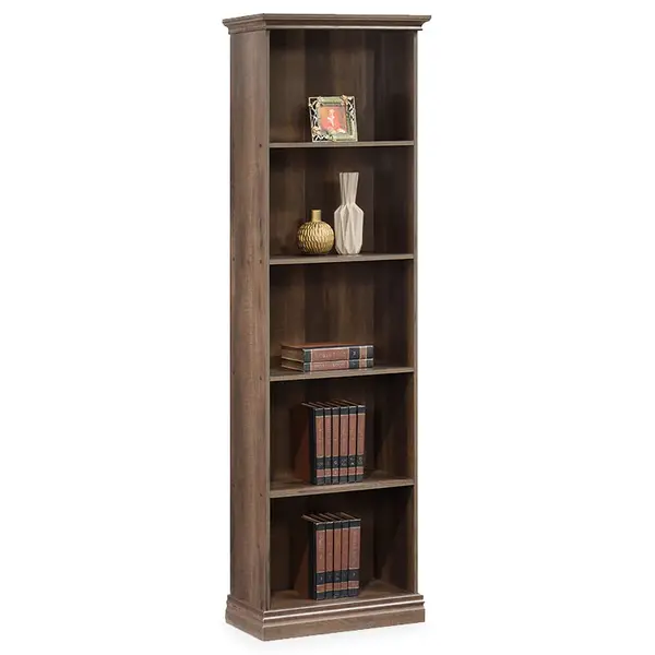 Biblioteca Mozart, nuc, 60x35x203 cm