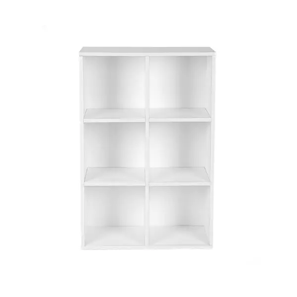 Biblioteca Vasagle Alb 97.5x65.5x30 cm