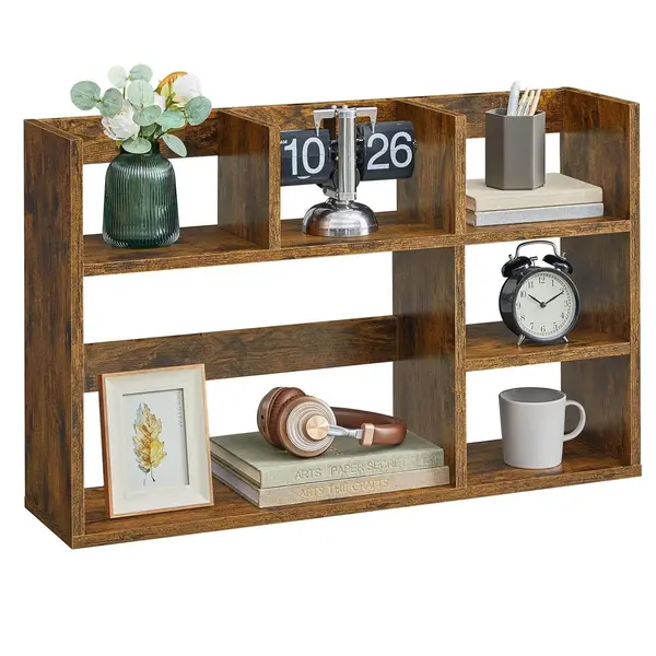 Biblioteca Vasagle, Maro Rustic, LBC815B02, 80 x 20 x 50 cm