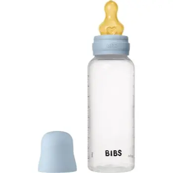 BIBS Anti-Colic Baby Bottle Latex biberon anticolici cu tetină din cauciuc