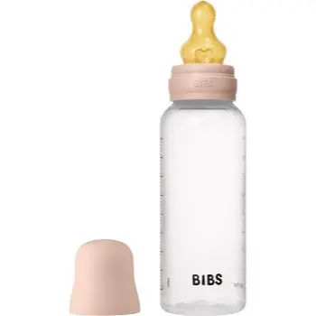 BIBS Anti-Colic Baby Bottle Latex biberon anticolici cu tetină din cauciuc