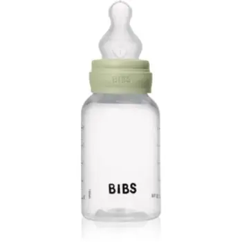 BIBS Anti-Colic Baby Bottle Silicone biberon anticolici cu suzetă din silicon