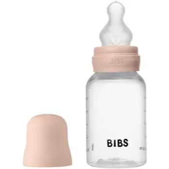 BIBS Anti-Colic Baby Bottle Silicone biberon anticolici cu suzetă din silicon